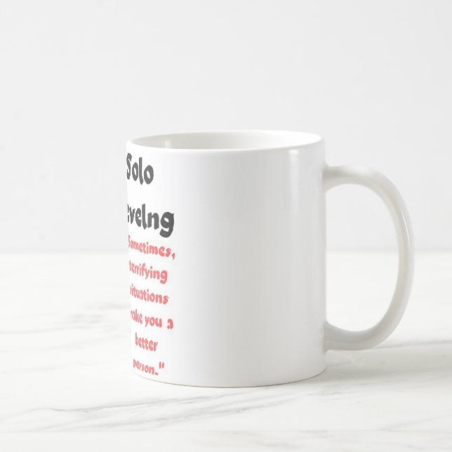 Strength in Transformation Through Terrifying Tria Coffee Mug (Right)