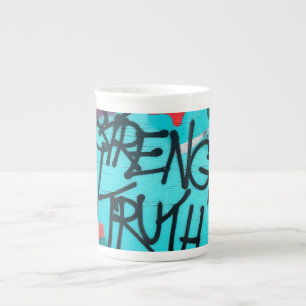 strength in truth bone china mug