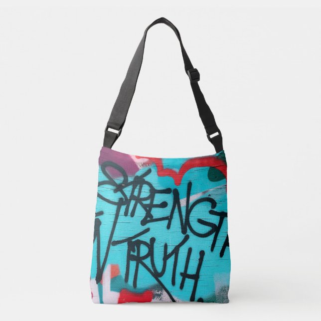 strength in truth crossbody bag (Front)