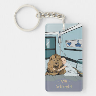 Strength Key Ring