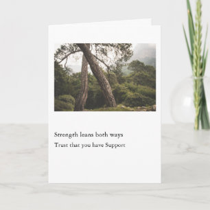Strength Leans Both Ways Card