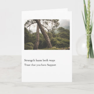 Strength Leans Both Ways Card