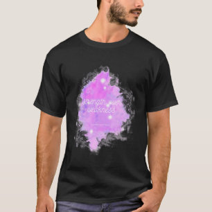 Strength Over Weakness Galaxy - Rsd Crps Awareness T-Shirt