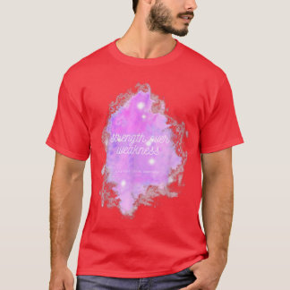 Strength Over Weakness Galay  Myasthenia Gravis Aw T-Shirt
