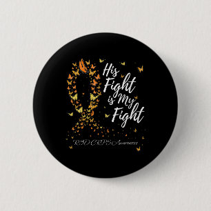 Strength Over Weakness - Myelodysplastic Syndromes 6 Cm Round Badge