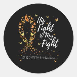 Strength Over Weakness - Myelodysplastic Syndromes Classic Round Sticker