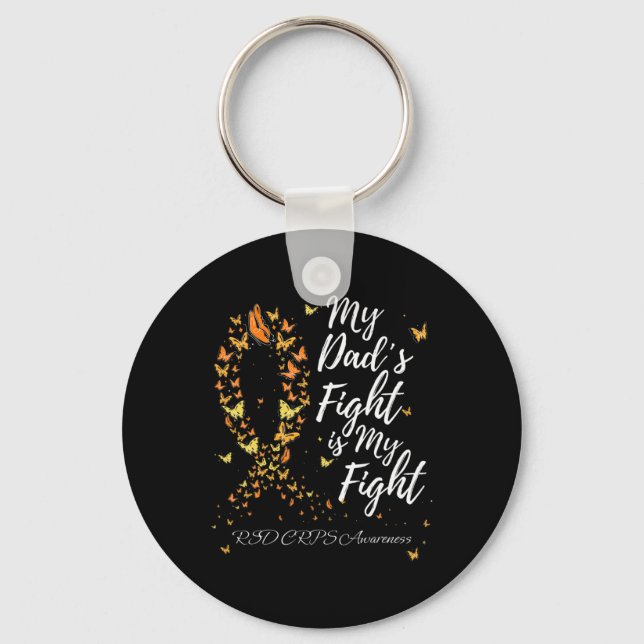 Strength Over Weakness - Myelodysplastic Syndromes Key Ring (Front)