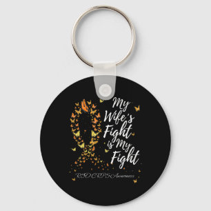 Strength Over Weakness - Myelodysplastic Syndromes Key Ring