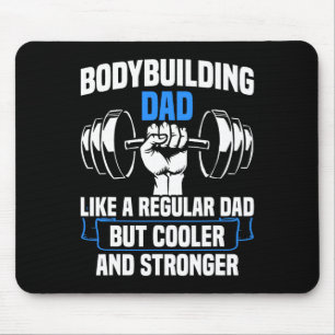 Strength Sports Gym Funny Bodybuilding Dad Mouse Pad