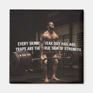 Strength Training Motivation - Traps - Workout Magnet