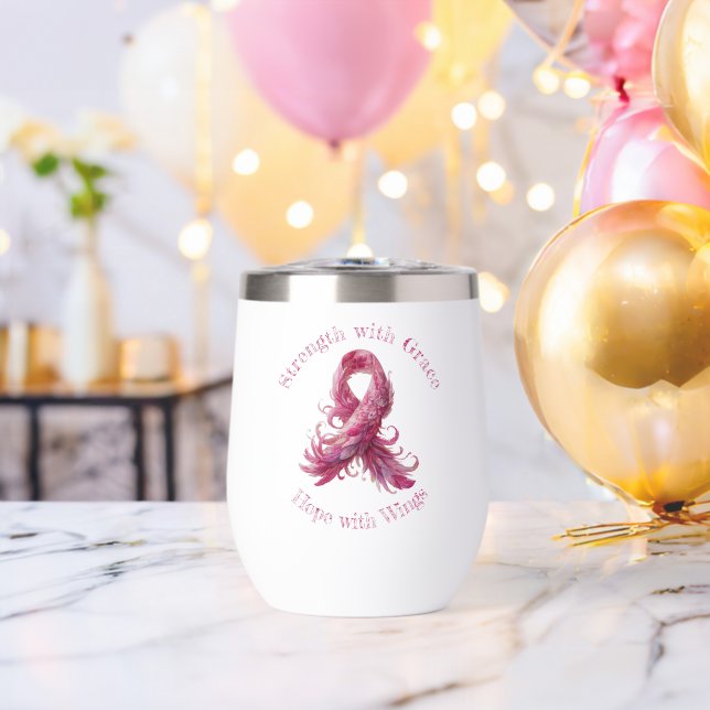 Strength with Grace – Breast Cancer Awareness  (Bachelor Party (Rotated))