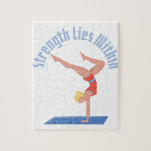 Strength Within Jigsaw Puzzle