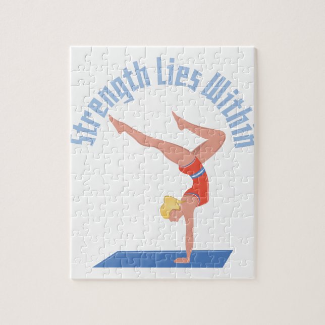 Strength Within Jigsaw Puzzle (Vertical)