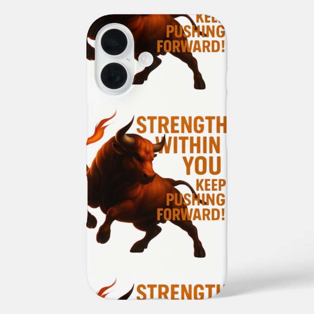 STRENGTH WITHIN YOU KEEP PUSHING FORWARD Case-Mate iPhone CASE (Back)