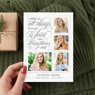 Strengthened Graduation Announcement Invitation