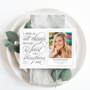 Strengthened Graduation Announcement Invitation