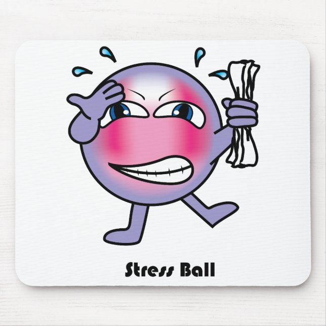 Stress Ball Mouse Pad (Front)
