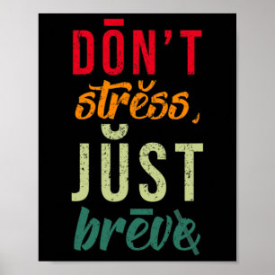 Stress Just Breve Dyslexia Awareness Dyslexia Teac Poster