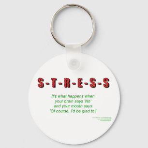 Stress Key Ring
