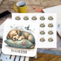 Stress Less Cute Custom Puppy