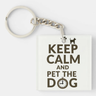 Stress Relief Charm Key Ring