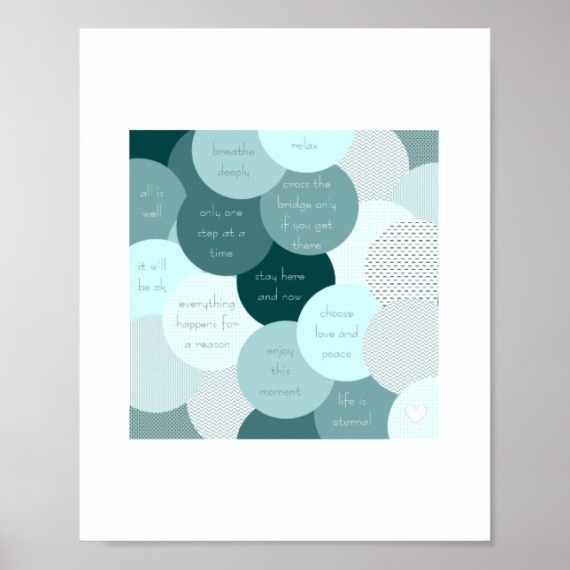 "Stress relief" Poster (Front)