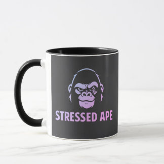Stressed Ape Studios Green Logo Mug