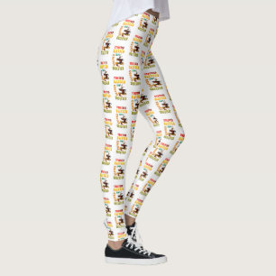 Stressed Blessed And Coffee Obsessed Leggings