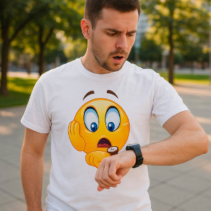 Stressed Emoji T-Shirt