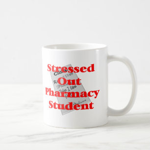 stressed out pharmacy student coffee mug
