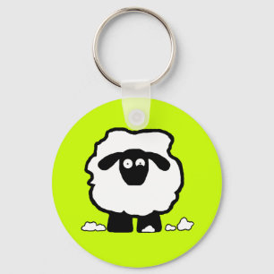 Stressed Sheep Key Ring