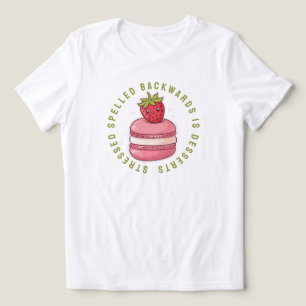 Stressed spelled backwards is desserts Tri-Blend shirt