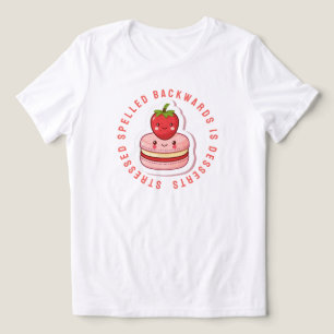Stressed spelled backwards is desserts Tri-Blend shirt