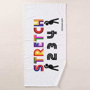 Stretch 2, 3, 4 bath towel