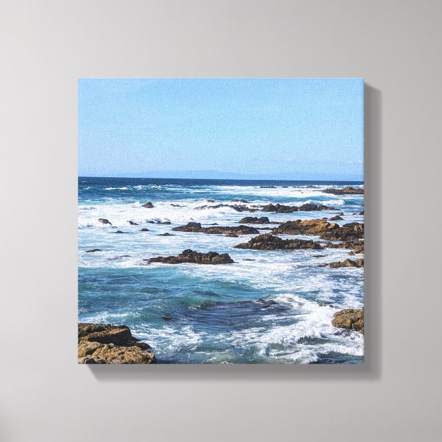 Stretch Canvas Print- Ocean - Endless return Print (Front)