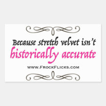 Stretch Velvet Isn't Accurate - Sticker