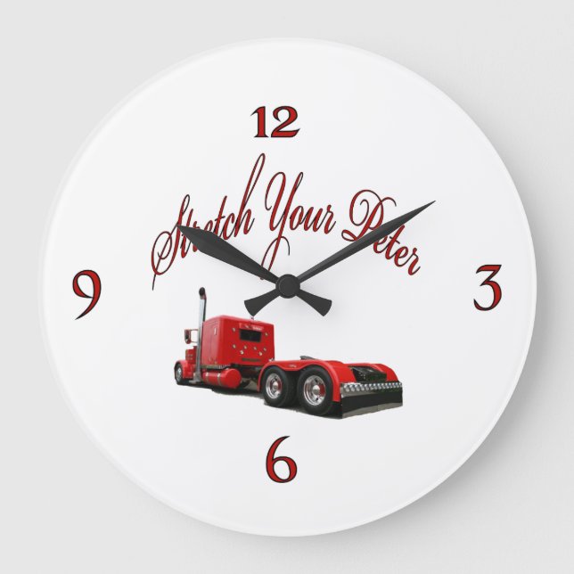 Stretch Your Peter Wall Clock (Front)
