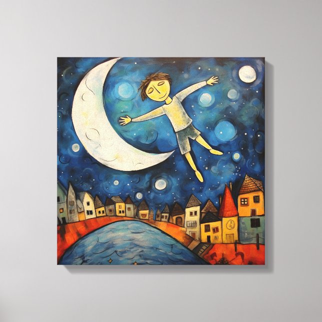 Stretched Canvas Print (Front)