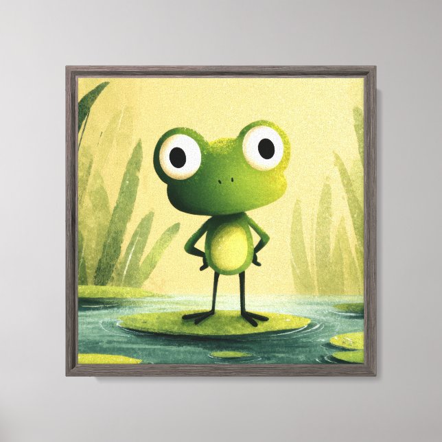 Stretched Canvas Print (Front)