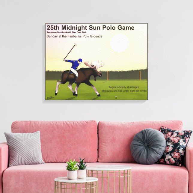 Stretched Canvas Print (Insitu(LivingRoom))