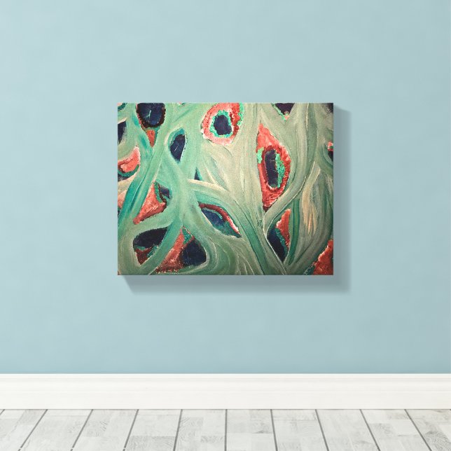 Stretched Canvas Print (Insitu (Wood Floor))