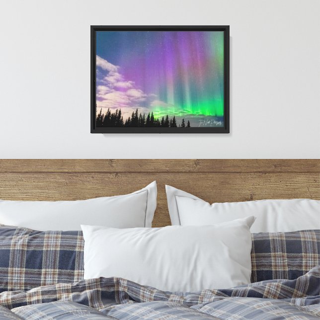 Stretched Canvas Print (Insitu (Bedroom))