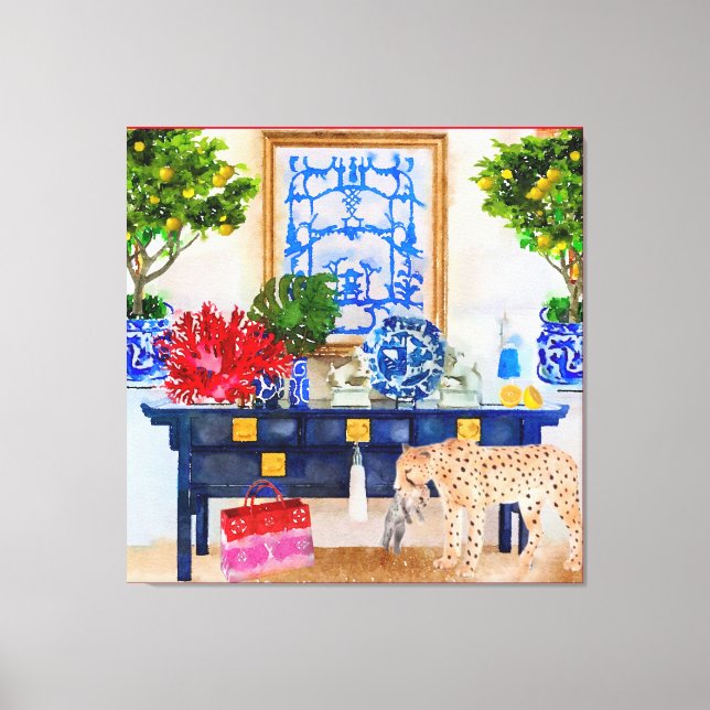 Stretched Canvas Print (Front)