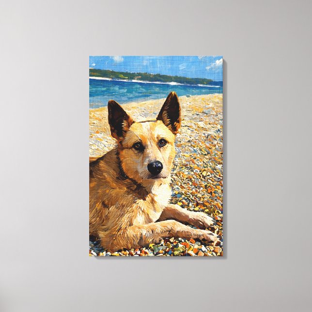 Stretched Canvas Print (Front)