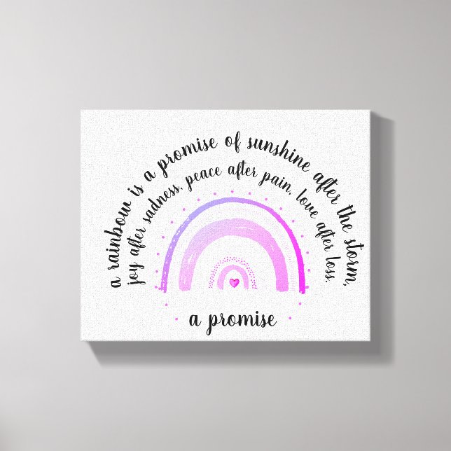 Stretched Canvas Print - A Promise (Front)