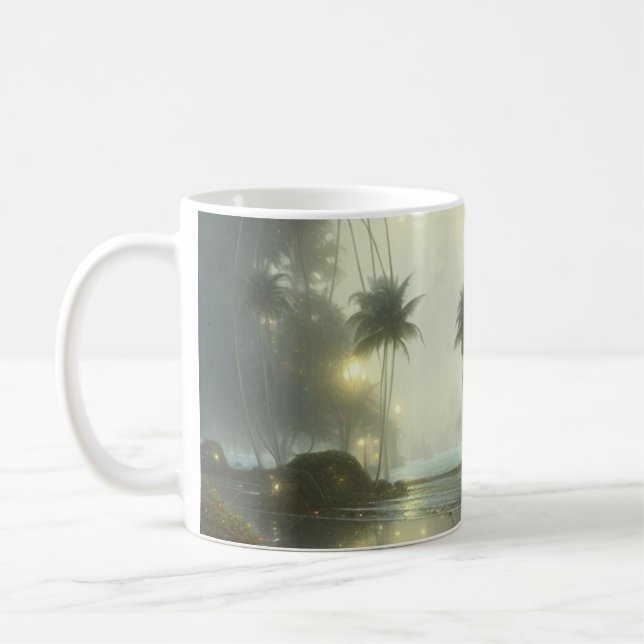 Stretched Canvas Print Coffee Mug (Left)