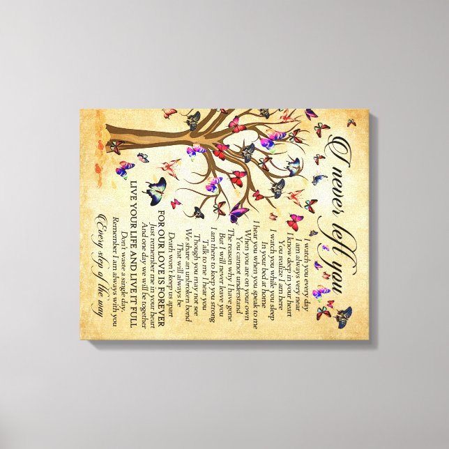 Stretched Canvas Print Keeping Your Memories (Front)