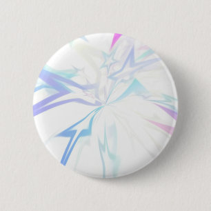 Stretched Stars 6 Cm Round Badge
