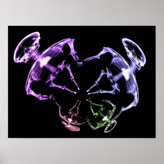 Stretched X-Ray Skeleton Family 1 Poster