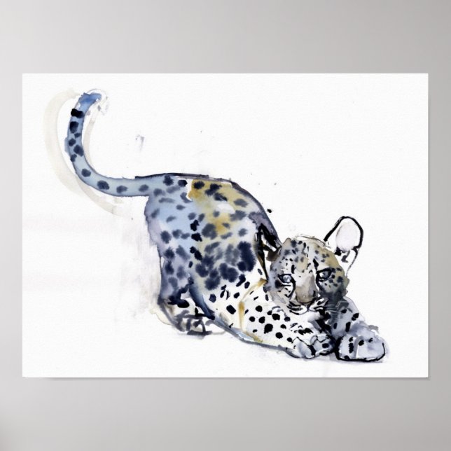 Stretching Cub Poster (Front)